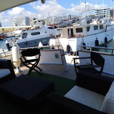 Hotel Amazing Boat To Sleep In Barcelona Sant Adria de Besos Exterior foto